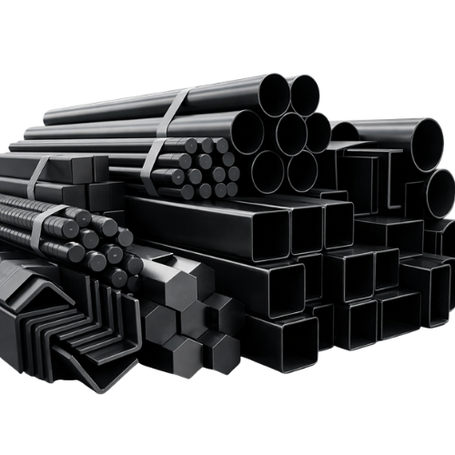 Черный металлопрокат - фото